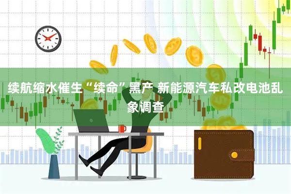续航缩水催生“续命”黑产 新能源汽车私改电池乱象调查